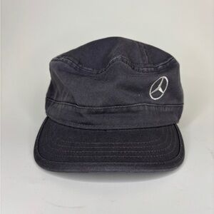 Mercedes Benz Cap Men's Gray 100%cotton  One Size Adjustable great condition